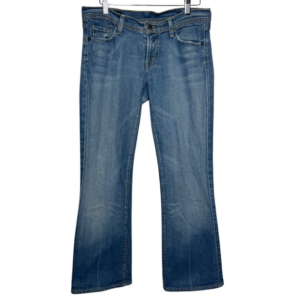 Citizens of Humanity Flair Jeans Women 29 Ingrid Stretch Low Rise Style #002-001 - Picture 1 of 9